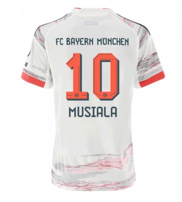 Lacne Ženy Futbalové dres Bayern Munich Jamal Musiala #10 2025-26 Krátky Rukáv - Preč